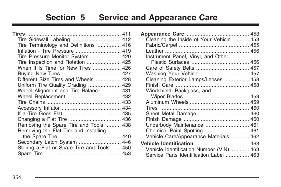Buick 2007 Rainier User Manual | Page 354 / 534