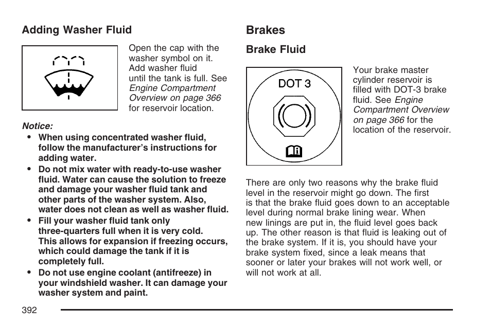 Brakes | Buick 2007 Rainier User Manual | Page 392 / 534