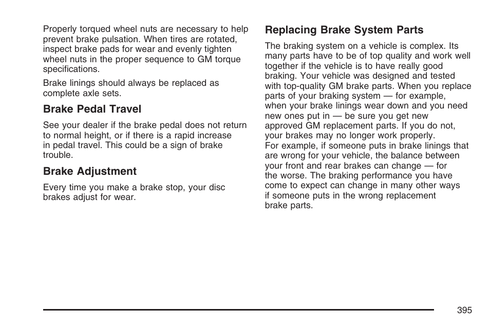 Buick 2007 Rainier User Manual | Page 395 / 534