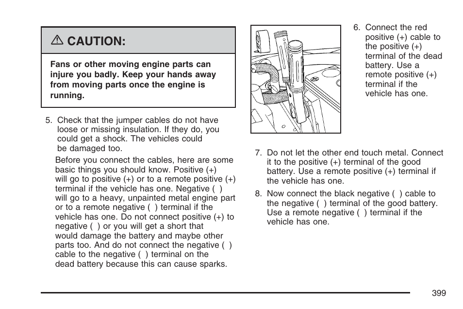 Caution | Buick 2007 Rainier User Manual | Page 399 / 534