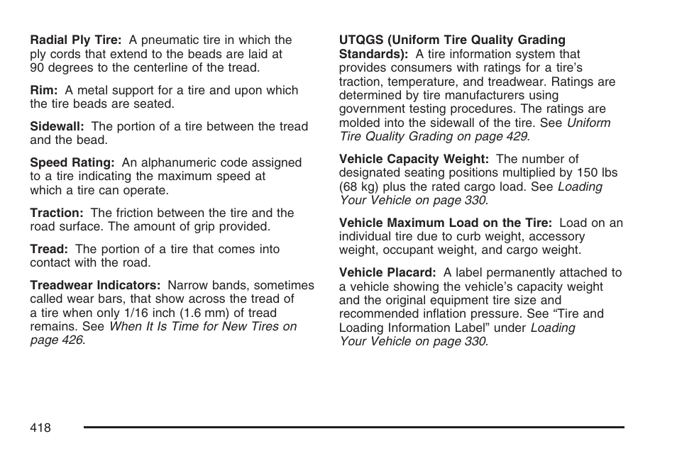 Buick 2007 Rainier User Manual | Page 418 / 534