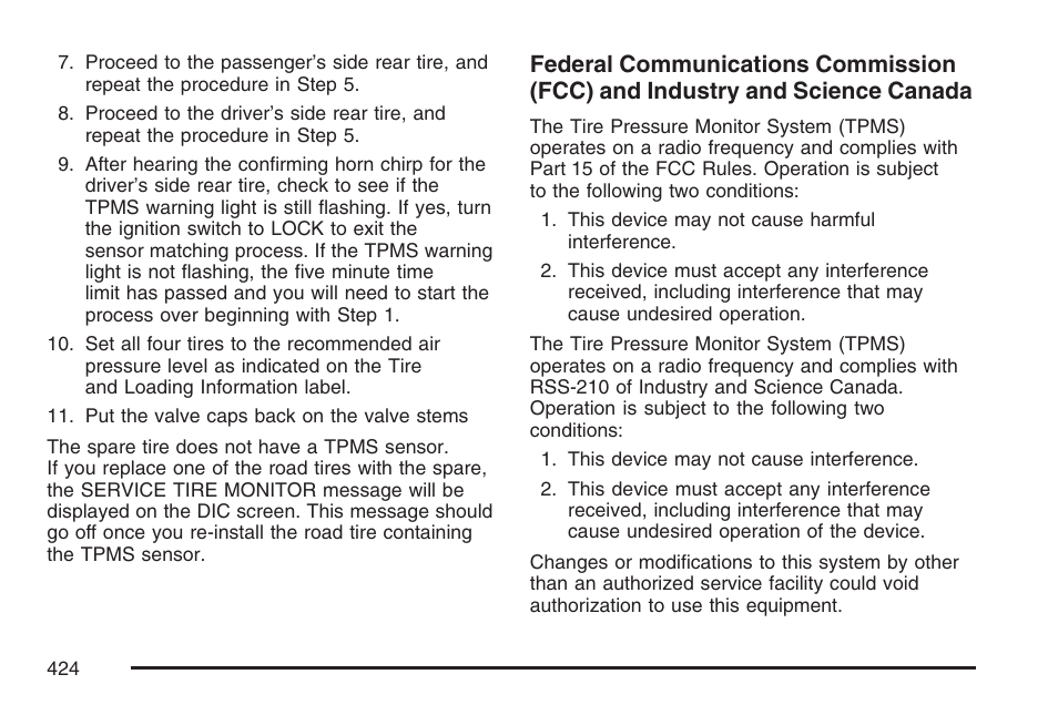 Buick 2007 Rainier User Manual | Page 424 / 534