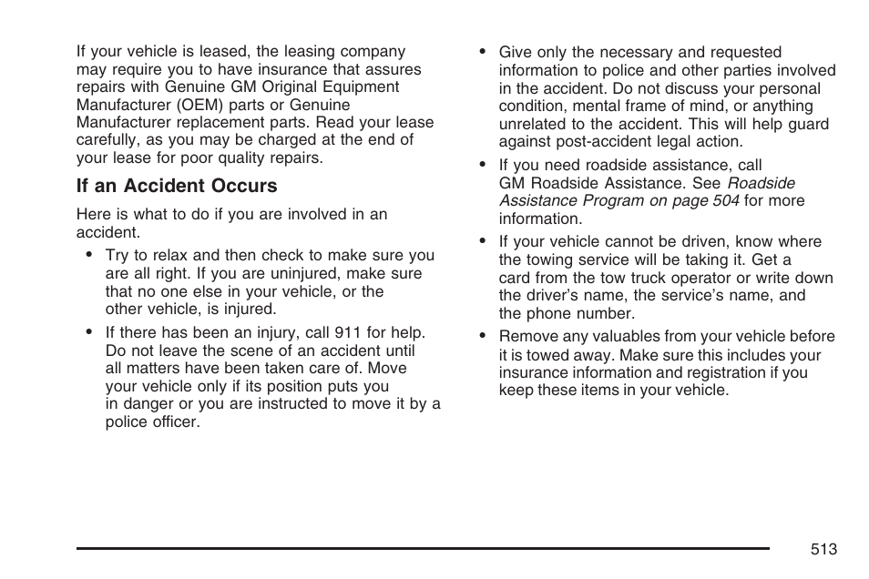 Buick 2007 Rainier User Manual | Page 513 / 534