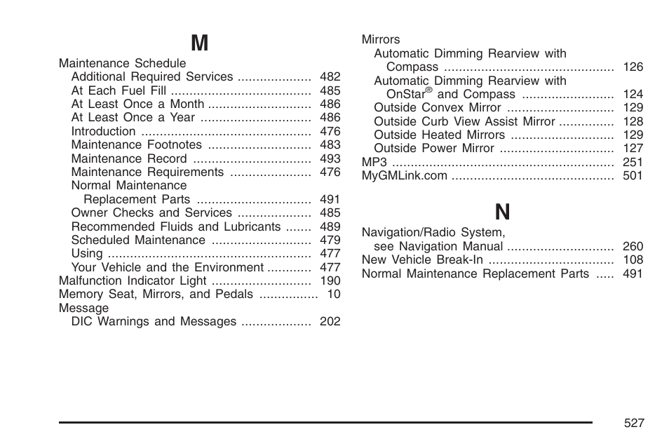 Buick 2007 Rainier User Manual | Page 527 / 534