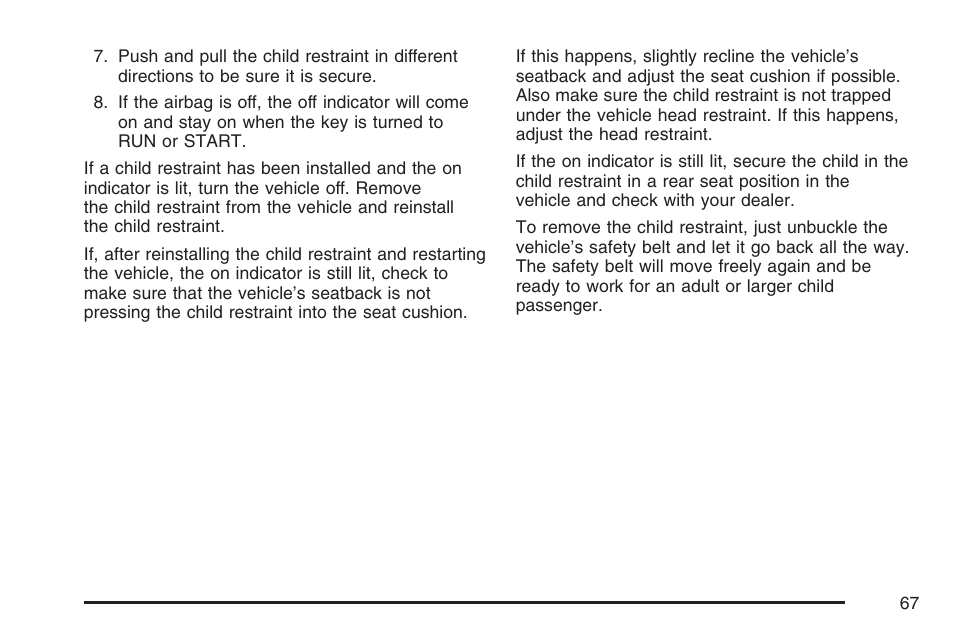 Buick 2007 Rainier User Manual | Page 67 / 534