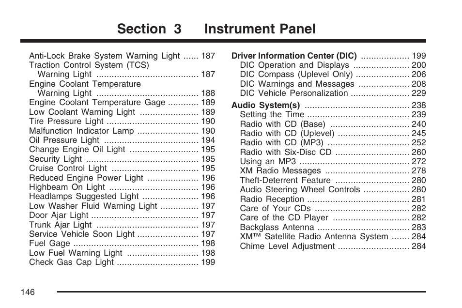 Buick 2007 LaCrosse User Manual | Page 146 / 512