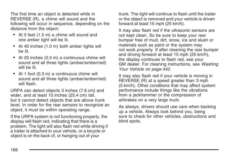 Buick 2007 LaCrosse User Manual | Page 166 / 512