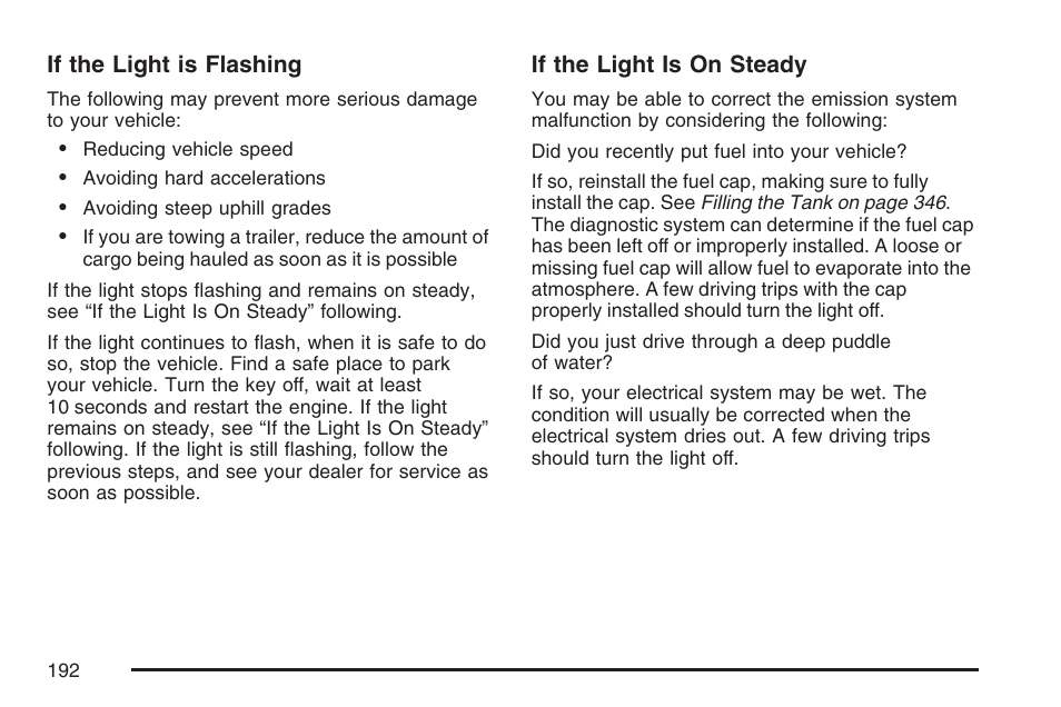 Buick 2007 LaCrosse User Manual | Page 192 / 512