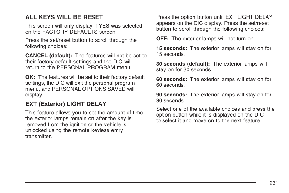 Buick 2007 LaCrosse User Manual | Page 231 / 512