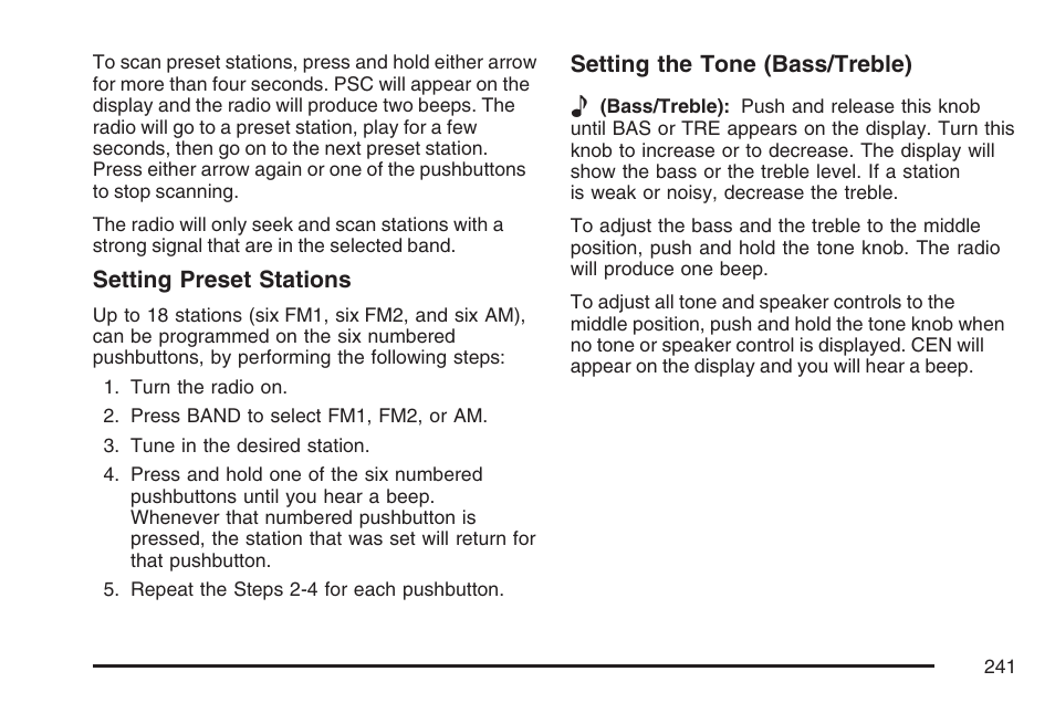 Buick 2007 LaCrosse User Manual | Page 241 / 512