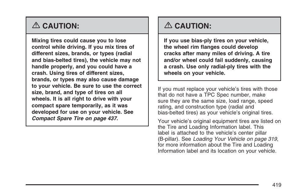 Buick 2007 LaCrosse User Manual | Page 419 / 512