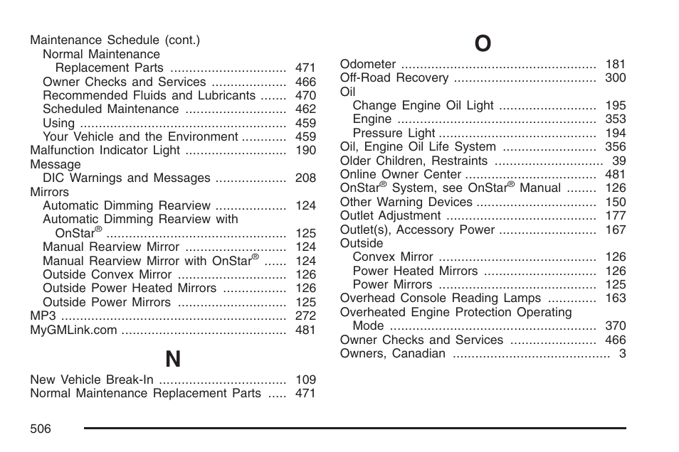 Buick 2007 LaCrosse User Manual | Page 506 / 512