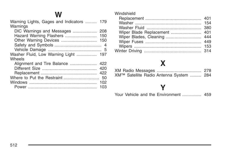 Buick 2007 LaCrosse User Manual | Page 512 / 512