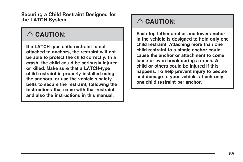 Buick 2007 LaCrosse User Manual | Page 55 / 512