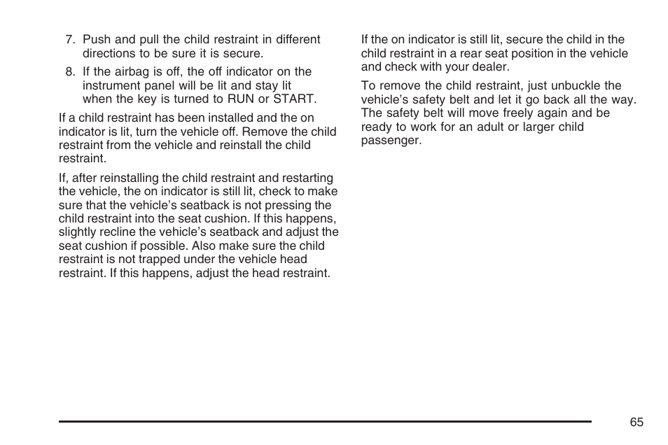 Buick 2007 LaCrosse User Manual | Page 65 / 512