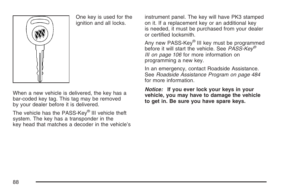 Buick 2007 LaCrosse User Manual | Page 88 / 512