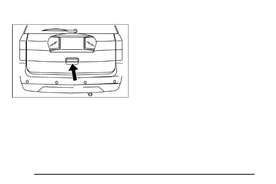 Liftgate release | Buick 2006 Rendezvous User Manual | Page 106 / 478