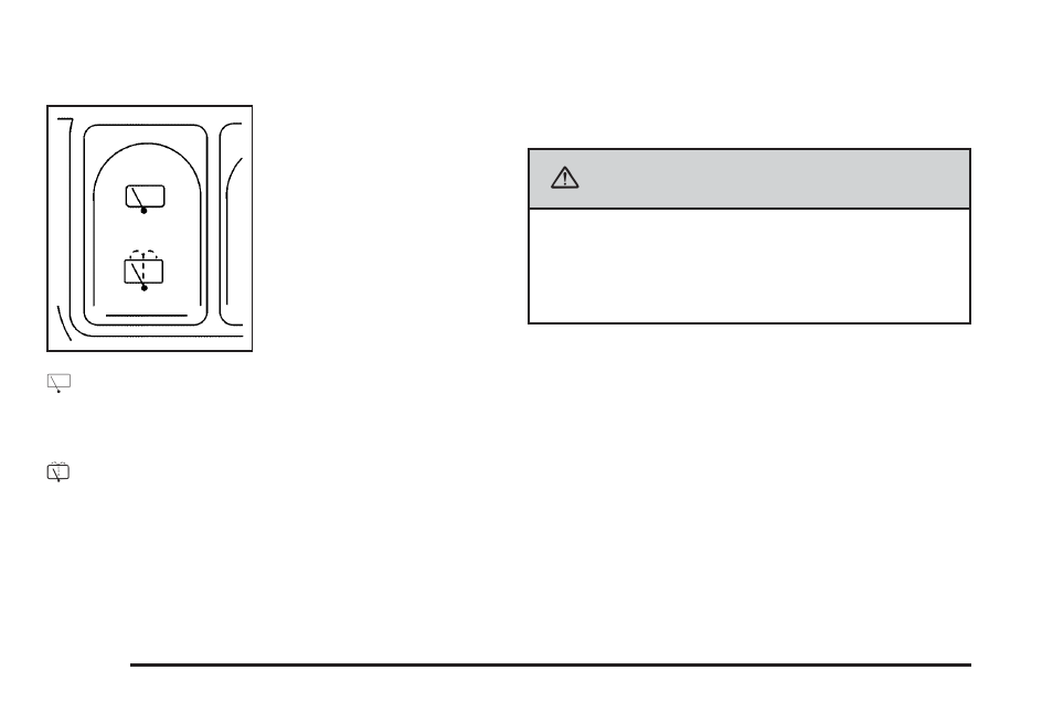 Rear window wiper/washer, Cruise control, Rear window wiper/washer -10 cruise control -10 | Caution | Buick 2006 Rendezvous User Manual | Page 152 / 478