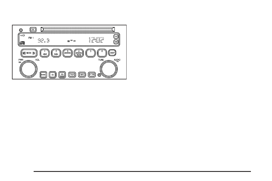 Radio with cd, Radio with cd -76 | Buick 2006 Rendezvous User Manual | Page 218 / 478