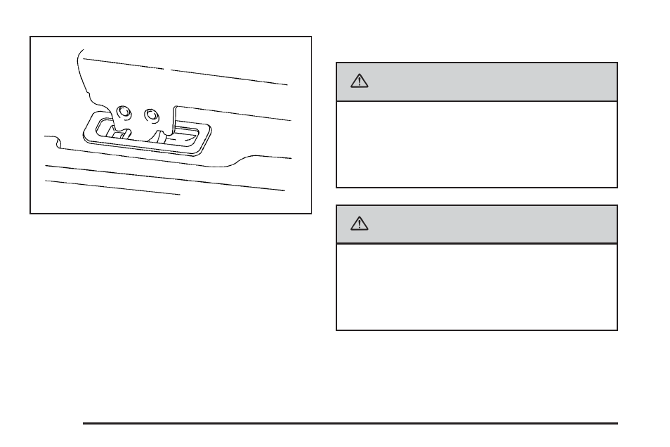 Caution | Buick 2006 Rendezvous User Manual | Page 22 / 478