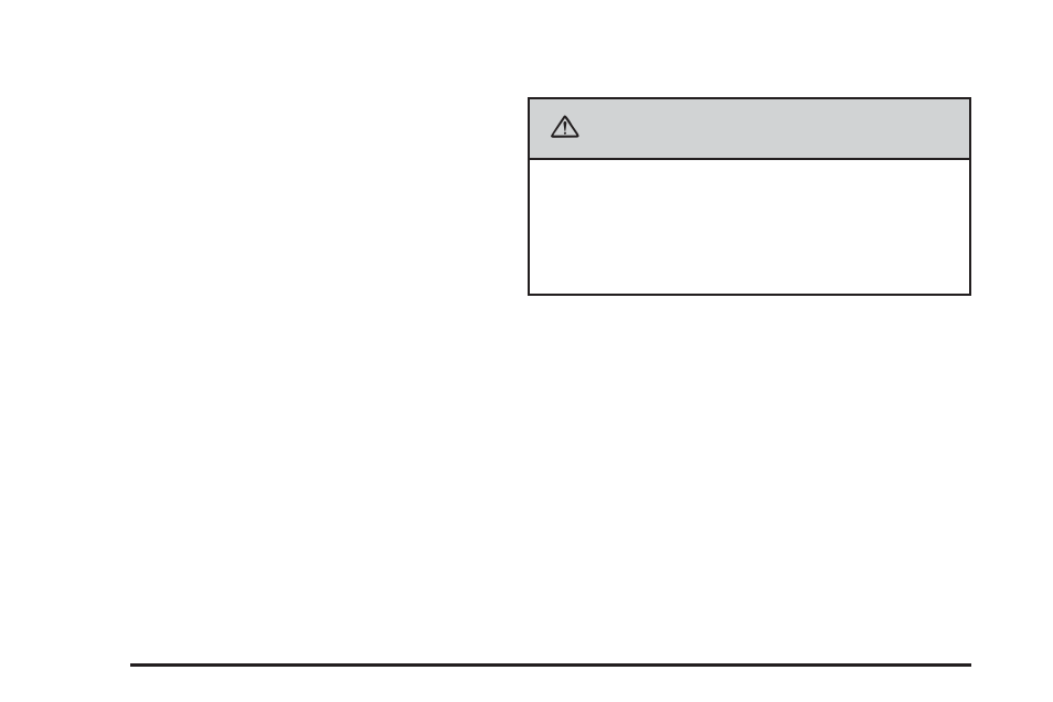 Caution | Buick 2006 Rendezvous User Manual | Page 324 / 478