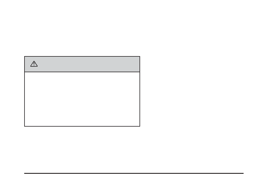Caution | Buick 2006 Rendezvous User Manual | Page 353 / 478