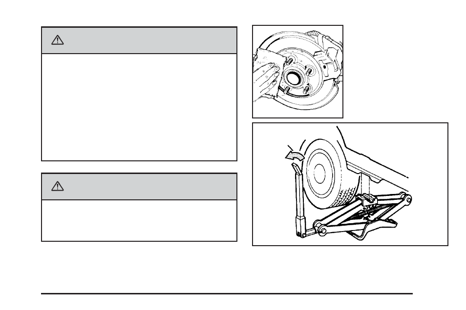 Caution | Buick 2006 Rendezvous User Manual | Page 405 / 478