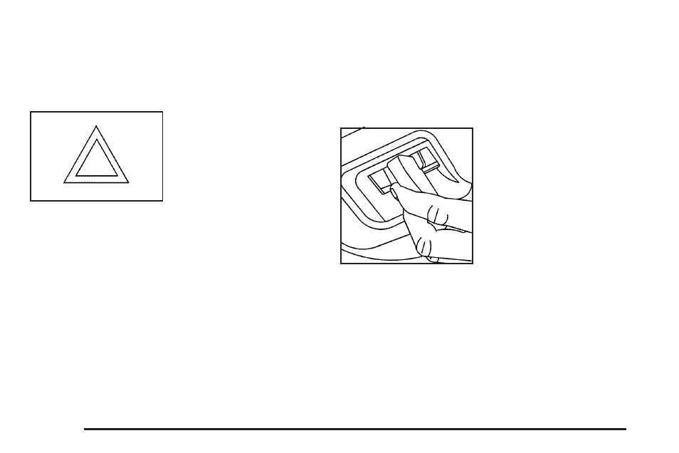 Hazard warning flashers, Other warning devices, Horn | Tilt wheel | Buick 2006 Rainier User Manual | Page 128 / 470