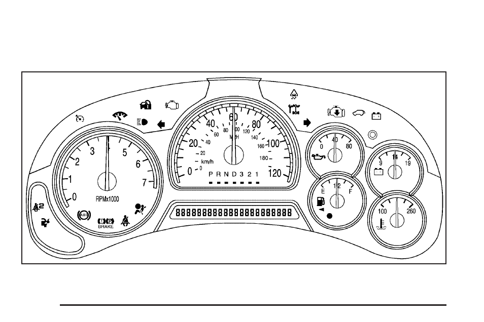 Instrument panel cluster, Instrument panel cluster -26, Instrument panel | Cluster | Buick 2006 Rainier User Manual | Page 148 / 470
