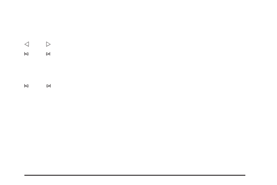 Finding a station, Setting preset stations | Buick 2006 Rainier User Manual | Page 223 / 470