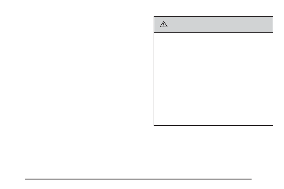 Caution | Buick 2006 Rainier User Manual | Page 357 / 470