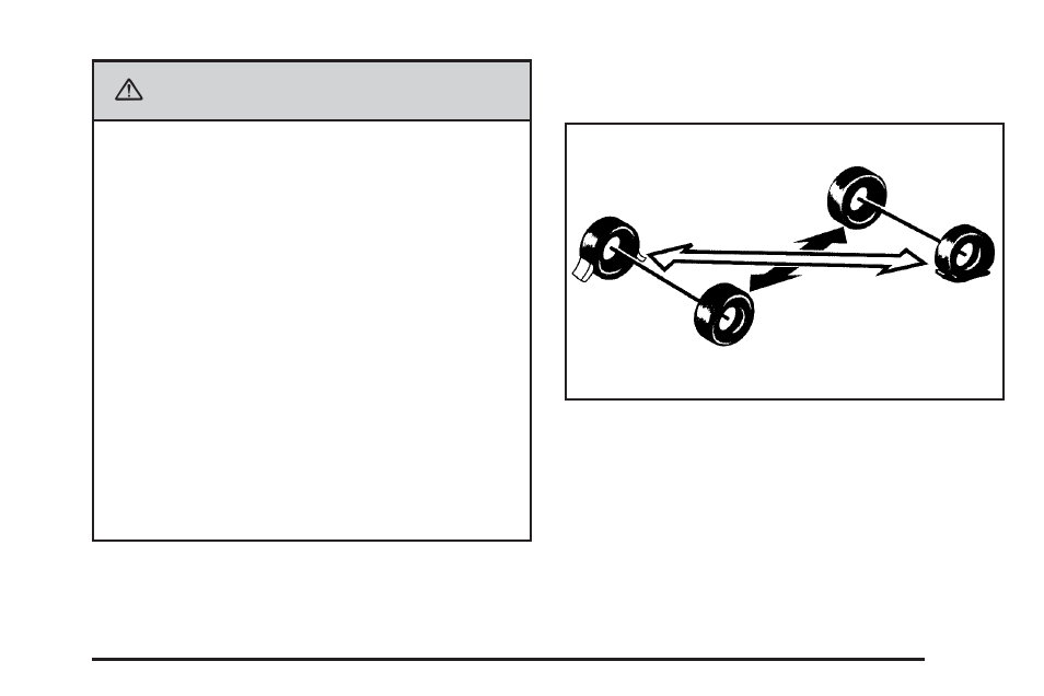 Caution | Buick 2006 Rainier User Manual | Page 387 / 470