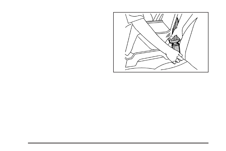 Securing a child restraint in a, Rear outside seat position -42 | Buick 2006 Rainier User Manual | Page 48 / 470