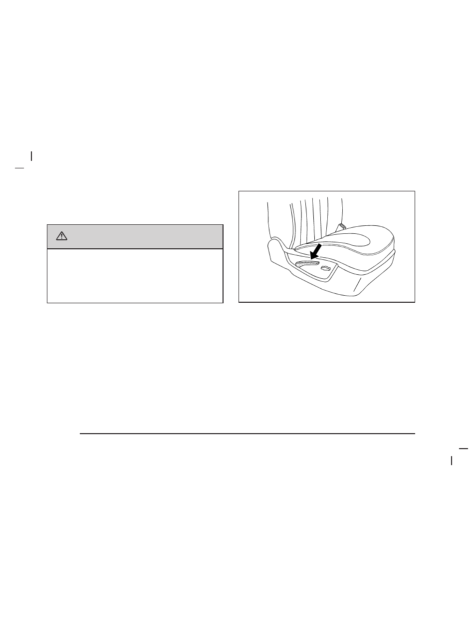 Caution, Reclining seatbacks | Buick 2006 Lucerne User Manual | Page 12 / 416