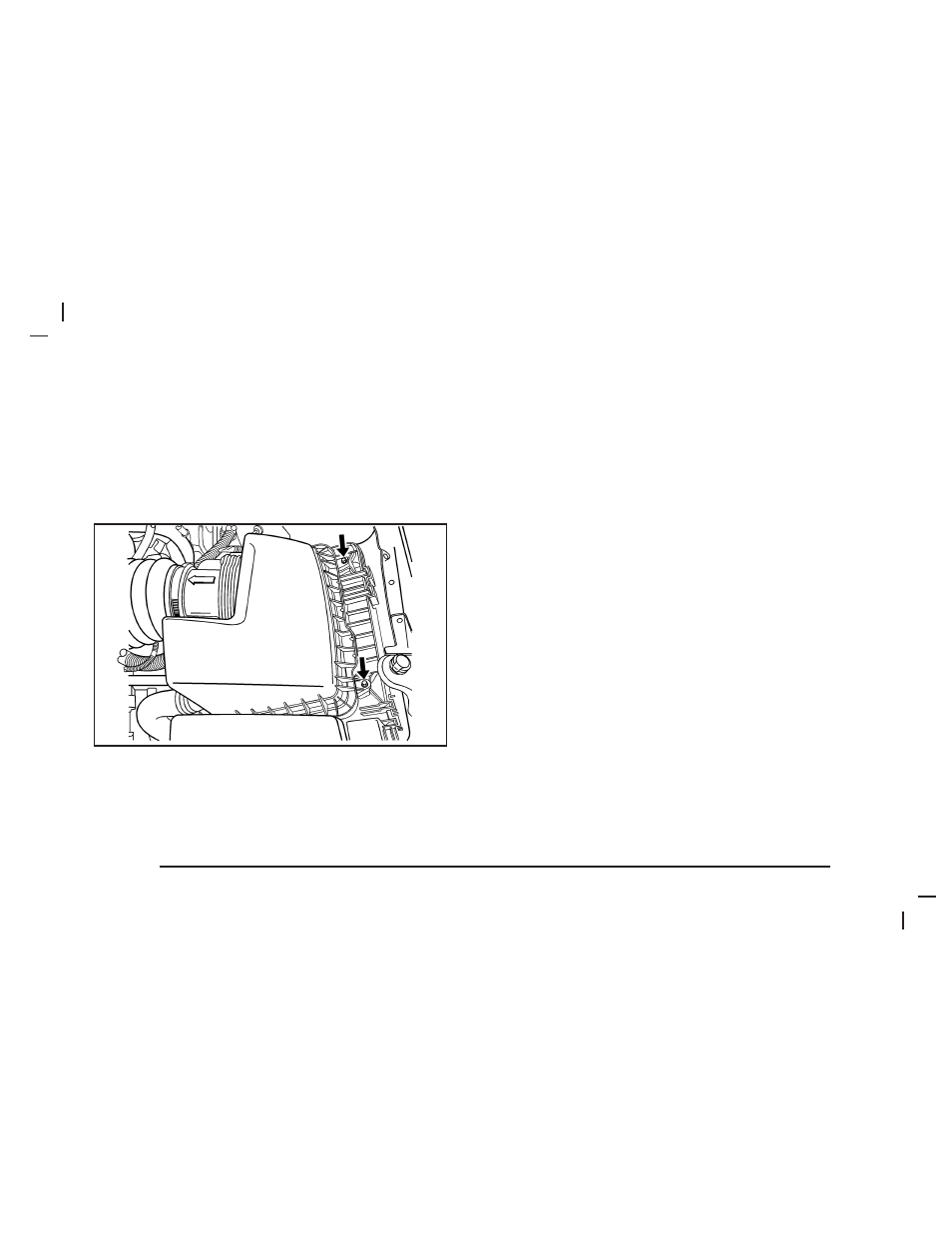 How to inspect the engine air cleaner/filter | Buick 2006 Lucerne User Manual | Page 288 / 416