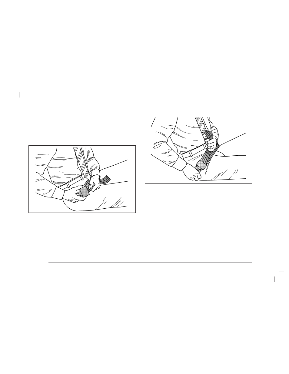Center front passenger position, Lap belt | Buick 2006 Lucerne User Manual | Page 30 / 416