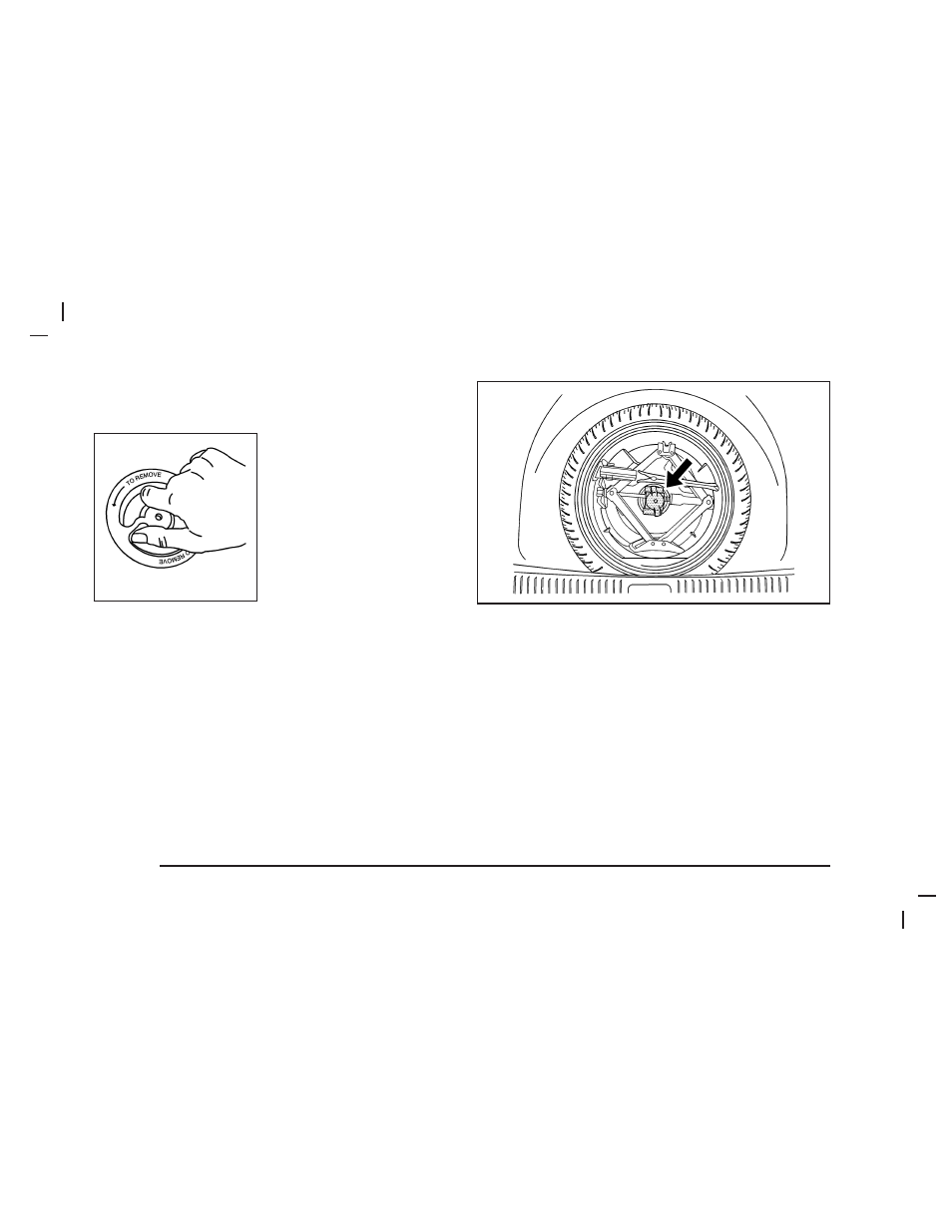 Removing the spare tire and tools | Buick 2006 Lucerne User Manual | Page 342 / 416