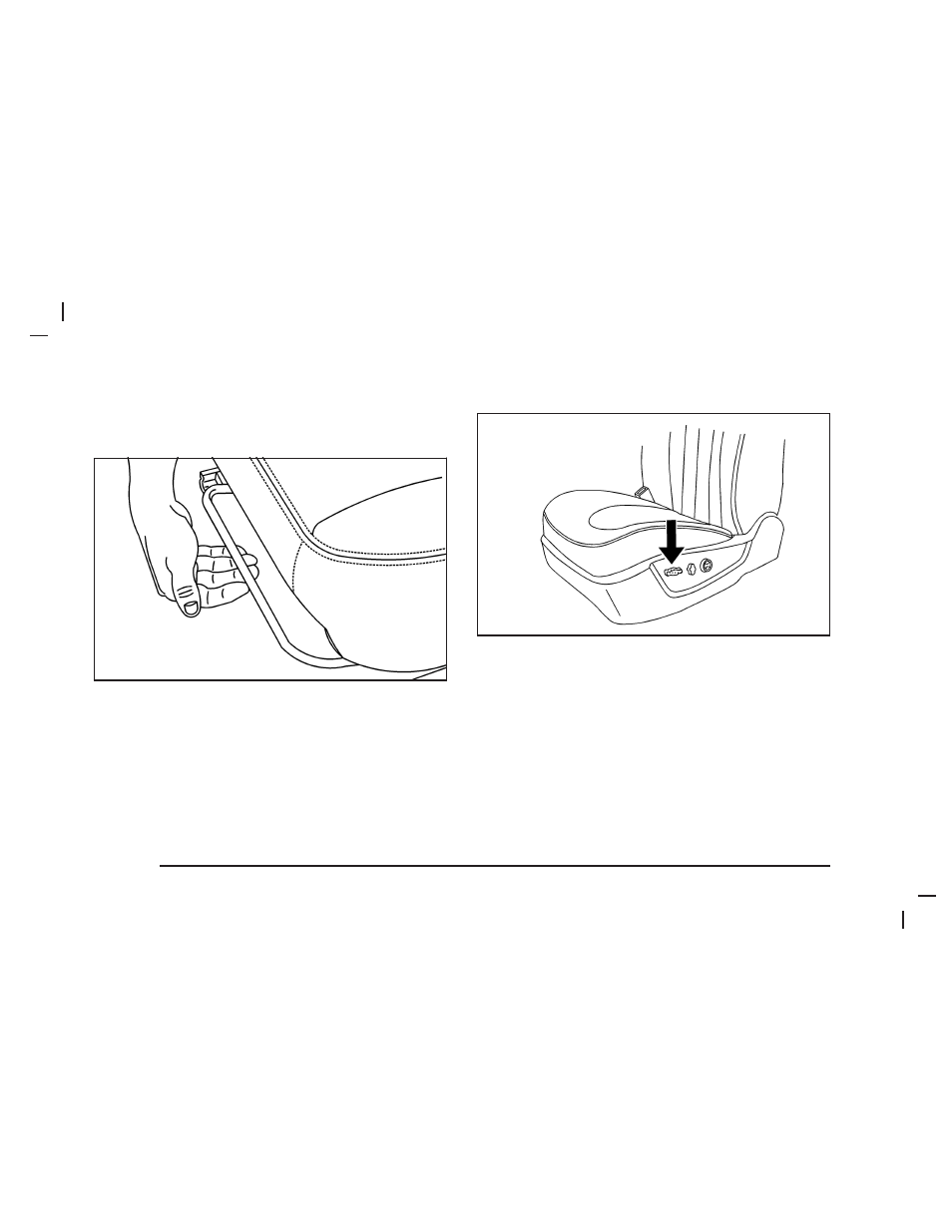 Front seats, Manual passenger seat, Power seats | Buick 2006 Lucerne User Manual | Page 8 / 416