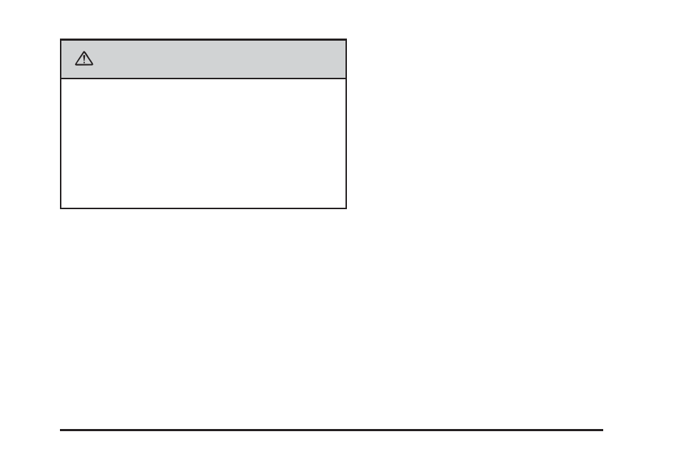 Caution | Buick 2006 LaCrosse User Manual | Page 275 / 438