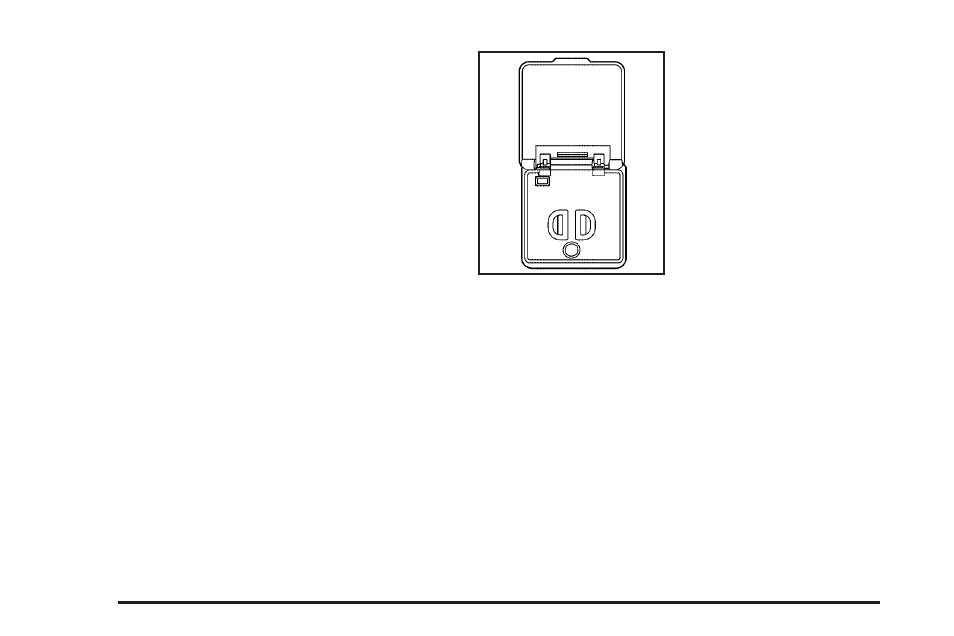 Power outlet 115 volt alternating current, Power outlet 115 volt alternating current -24 | Buick 2005 Terraza User Manual | Page 154 / 428