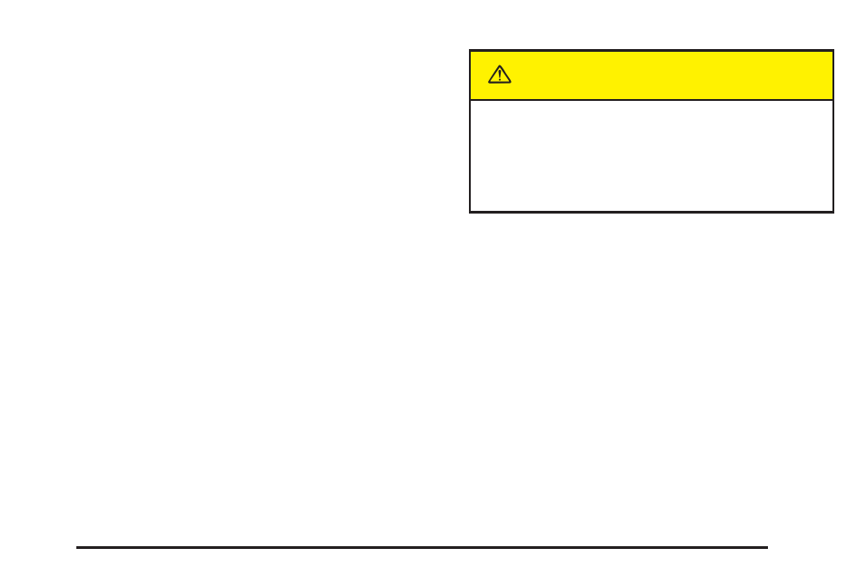 Caution | Buick 2005 Terraza User Manual | Page 21 / 428