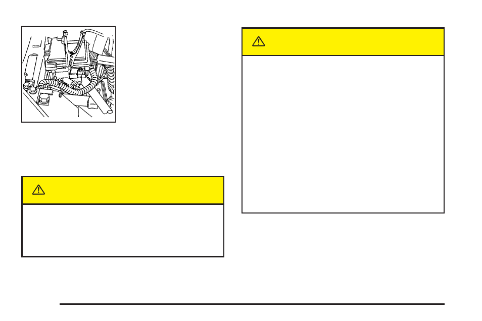 Caution | Buick 2005 Terraza User Manual | Page 330 / 428