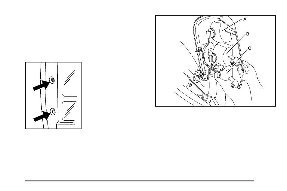 Taillamps, turn signal, stoplamps and, Back-up lamps -45 | Buick 2005 Terraza User Manual | Page 337 / 428