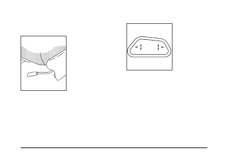 Front seats, Manual passenger seat, Six-way power seats | Front seats -3, Manual passenger seat -3 six-way power seats -3 | Buick 2005 Terraza User Manual | Page 9 / 428