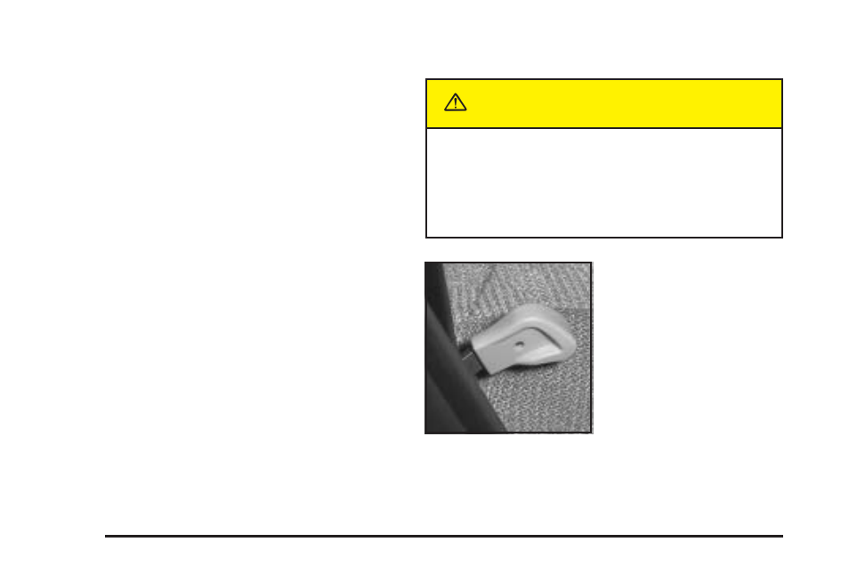 Rear seats, Rear seat operation, Split bench seats | Rear seats -8, Rear seat operation -8 split bench seats -8, Caution | Buick 2005 Rendezvous User Manual | Page 14 / 480