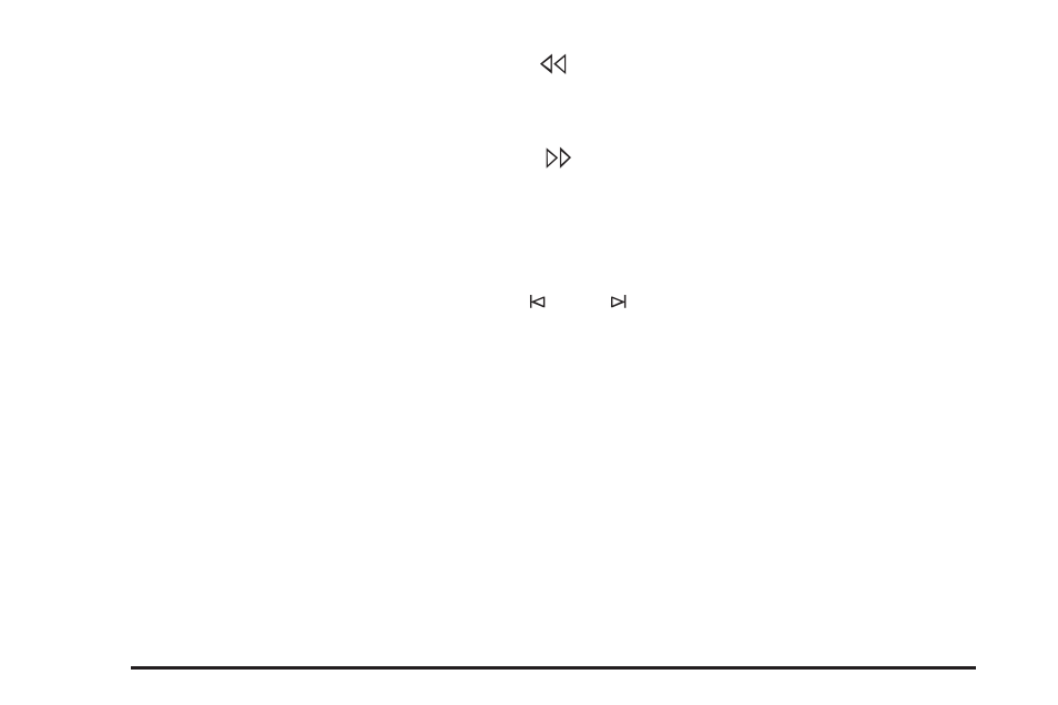 Playing a cassette tape | Buick 2005 Rendezvous User Manual | Page 234 / 480