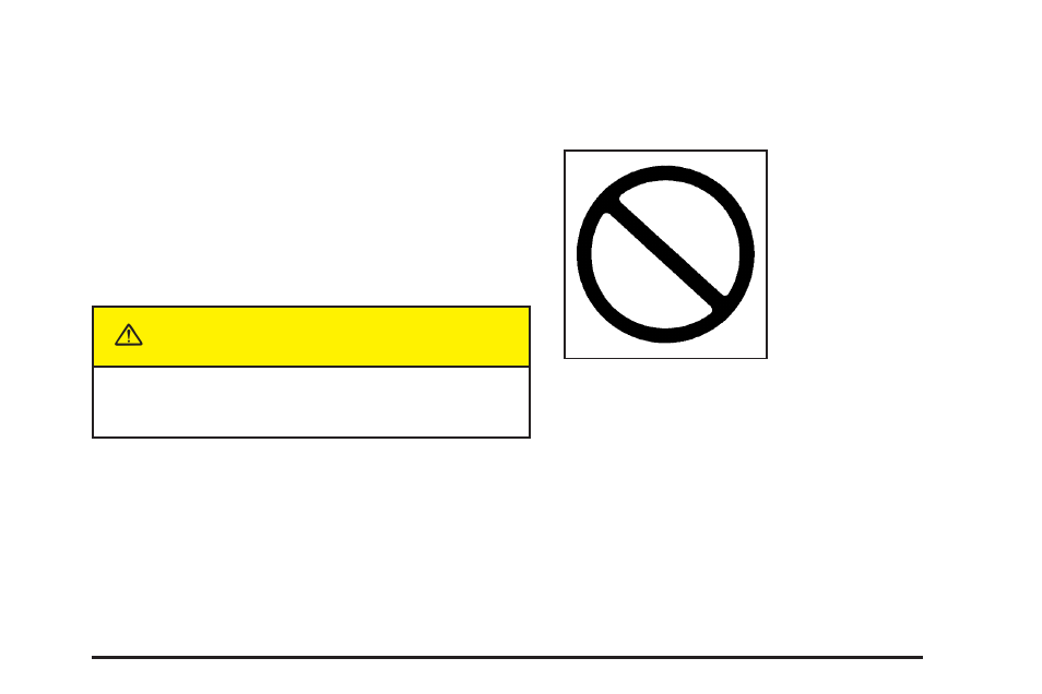 Caution, Index, Safety warnings and symbols | Buick 2005 Rendezvous User Manual | Page 3 / 480