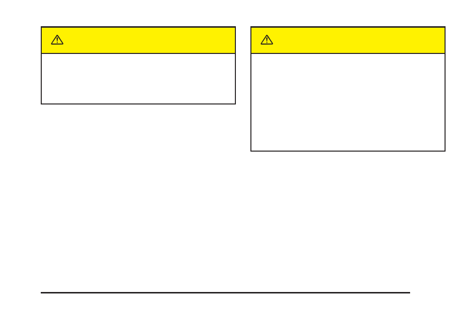 Caution | Buick 2005 Rendezvous User Manual | Page 353 / 480