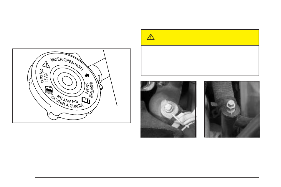 Caution | Buick 2005 Rendezvous User Manual | Page 354 / 480