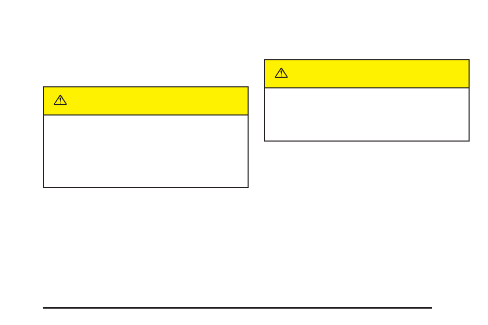 Caution | Buick 2005 Rendezvous User Manual | Page 359 / 480
